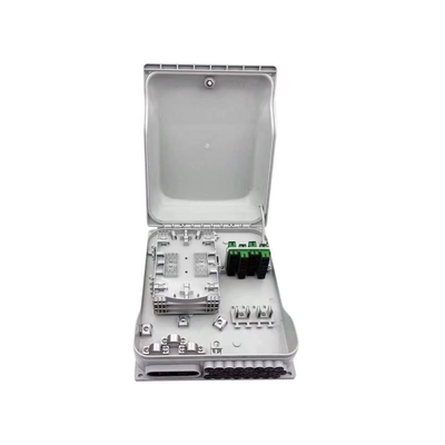 Outdoor Fiber Optic Distribution Box PC+ABS Material And IP65